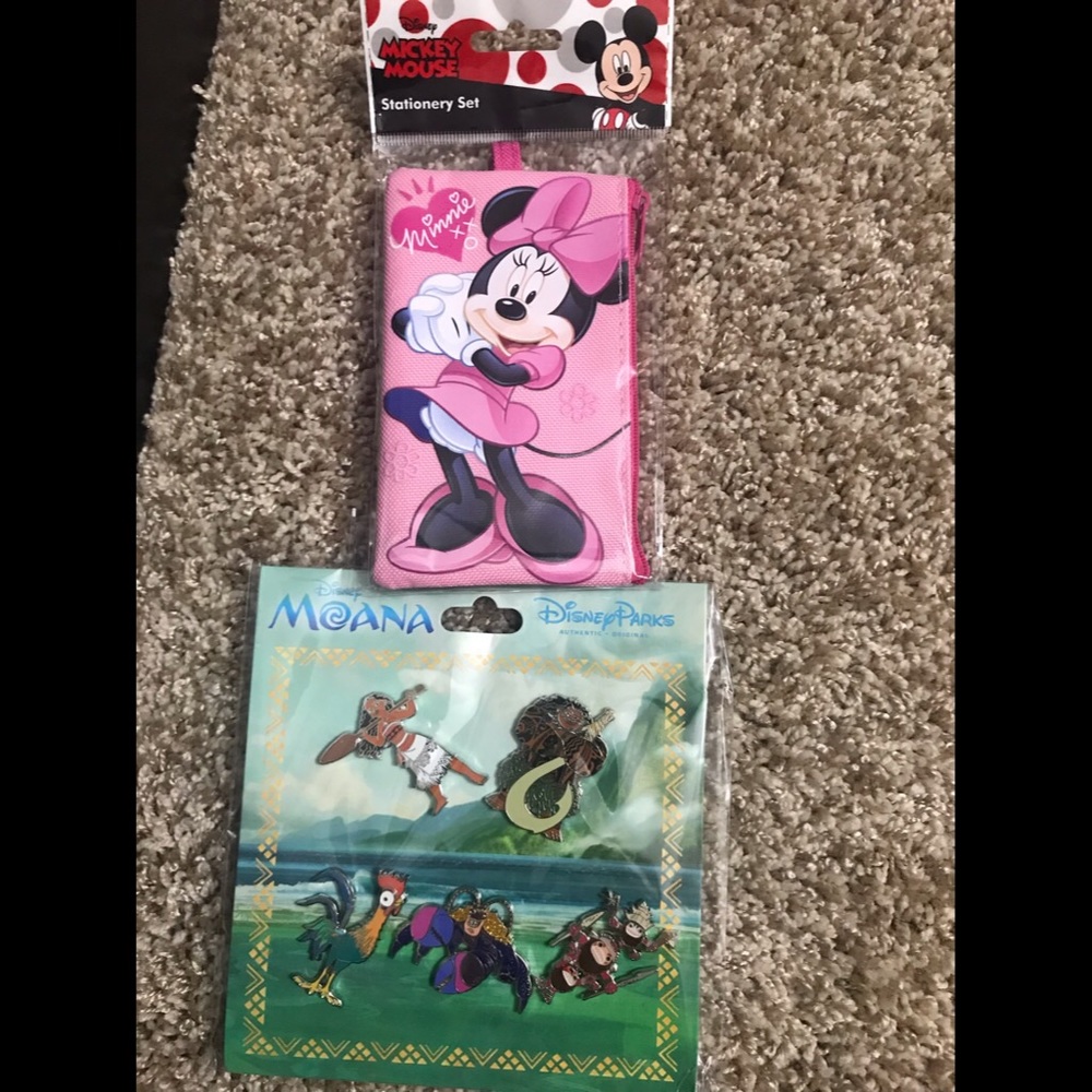 SOLD Disney Lanyard and Trading Pin Booster set